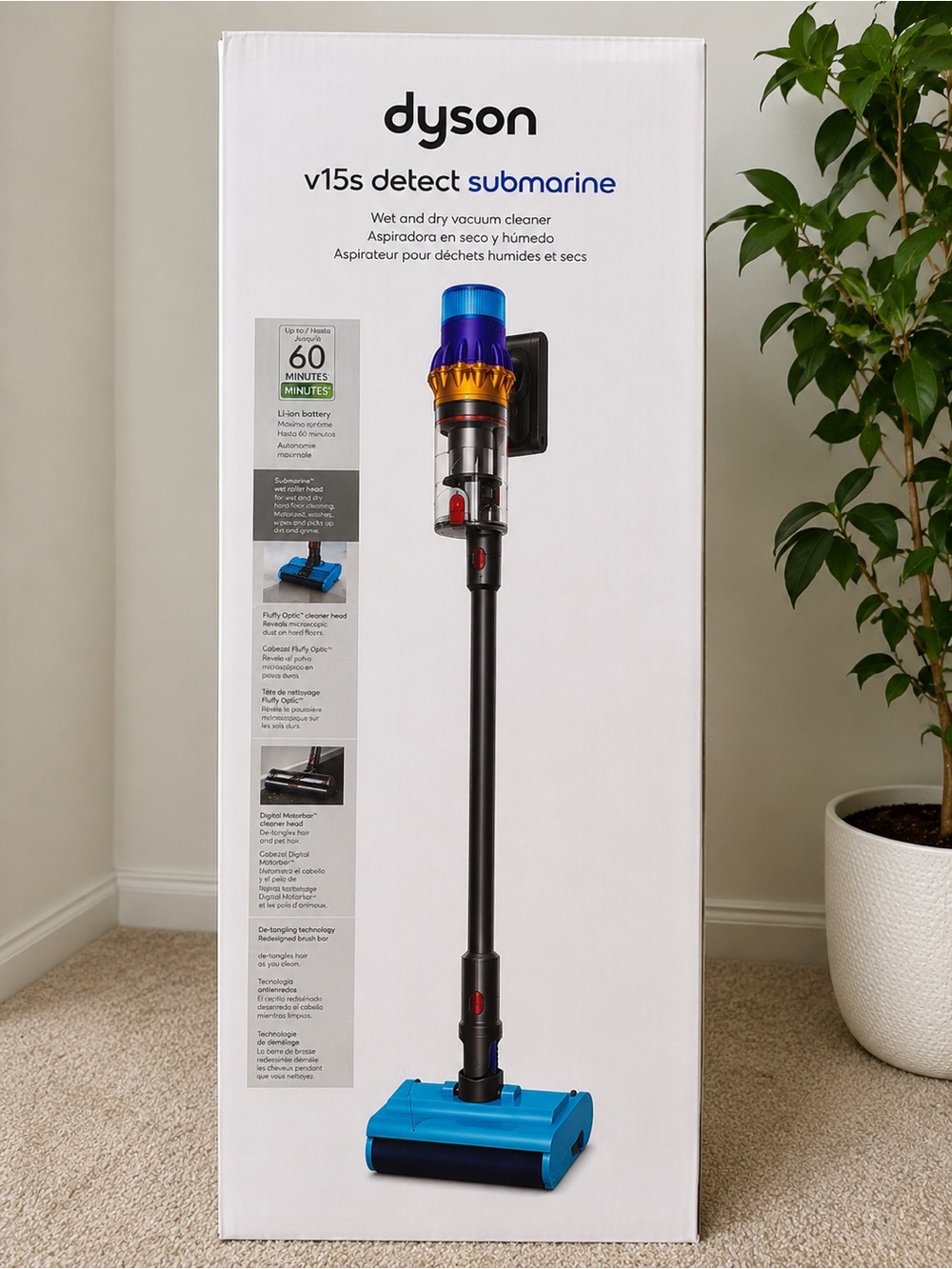 Dyson v15s Detect Submarine Cordless Vacuum 
Brand new